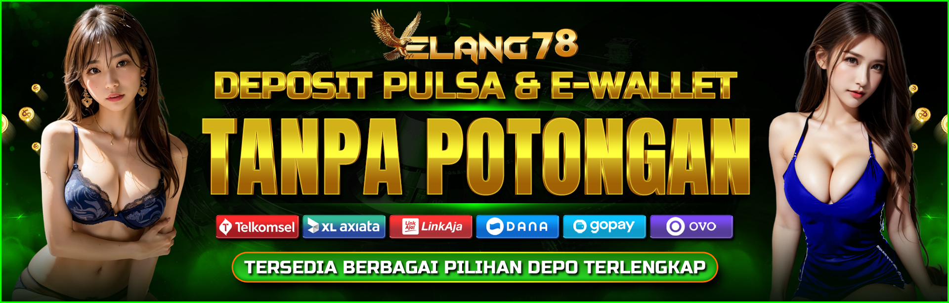 DEPOSIT PULSA DAN E WALLET TANPA POTONGAN